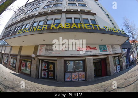 Berliner Kabarett Die Théâtre Wuehlmaeuse, Theodor-Heuss-Platz, Westend, Charlottenburg, Berlin, Deutschland Banque D'Images