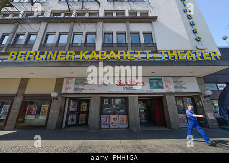 Berliner Kabarett Die Théâtre Wuehlmaeuse, Theodor-Heuss-Platz, Westend, Charlottenburg, Berlin, Deutschland Banque D'Images