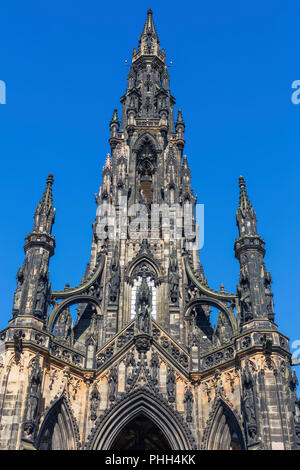 Sir Walter Scott Monument, Édimbourg, Écosse, Royaume-Uni Banque D'Images