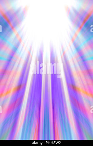 Les faisceaux lumineux colorés background Banque D'Images
