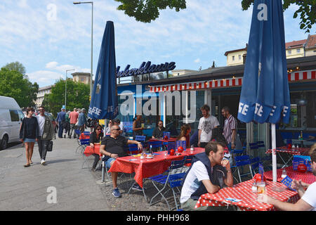 Kottbusser Damm, Ankerklause, Kreuzberg, Berlin, Deutschland Banque D'Images