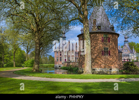 Château Ooidonk en Belgique Banque D'Images