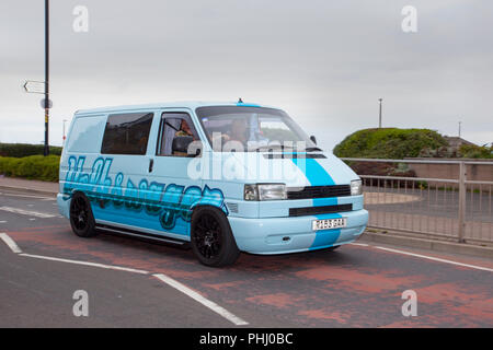 1998 90s VW Volkswagen 800 Special TD SWB 1896cc diesel à bord d'une fourgonnette à Morecambe, Royaume-Uni Banque D'Images