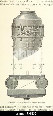 Libre à partir de la page 101 de "processus de base du mariage Bessemer. [Traduit du supplément à la Darstellung des schmiedbaren auteur Eisens", intitulé "Basische Bessemer Processus Thomas oder"] ... par W. B. Ph0069. Banque D'Images