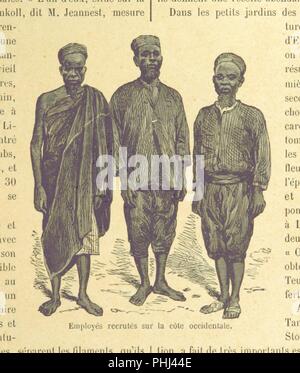 Libre à partir de la page 125 de 'Le Congo en images, raconté aux enfants. Histoire, habitants, mu0153urs, de la civilisation, des portraits des explorateurs, etc' . Banque D'Images