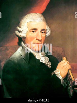 Portrait de Franz Joseph Haydn Banque D'Images