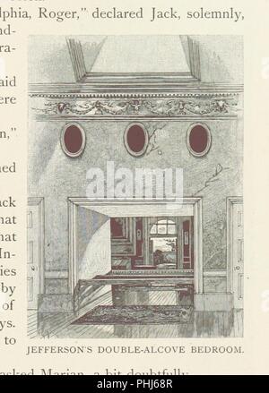 Libre à partir de la page 143 du livre "Le Siècle d'américains célèbres. L'histoire d'un pèlerinage de jeunes maisons historiques. ... Avec des illustrations . Banque D'Images