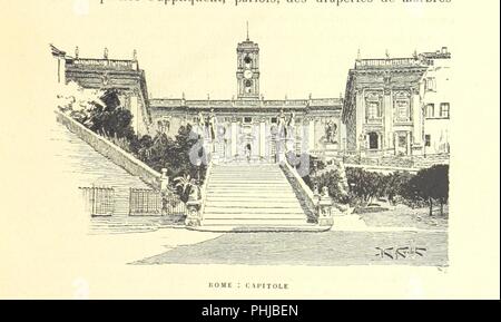 Libre à partir de la page 119 de "Autour de la Méditerranée ... Illustrations par A. Chapon, etc' . Banque D'Images