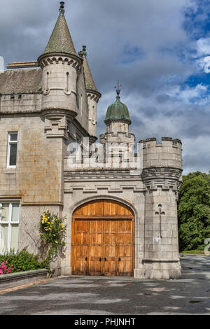 Le château de Balmoral, Aberdeenshire, Scotland, UK Banque D'Images