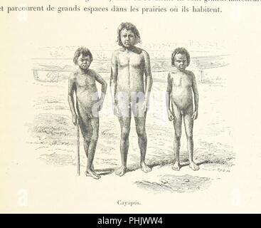 Libre à partir de la page 227 de "Voyage au Tocantins-Araguaya, 31 décembre 1896-23 mai 1897. Ouvrage illustré de 87 vignettes et d'une carte des rivières "Tocantins-Araguaya."' . Banque D'Images