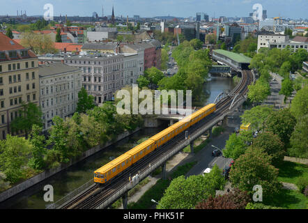 U-Bahnhof, Moeckernbruecke, Kreuzberg, Berlin, Deutschland Banque D'Images
