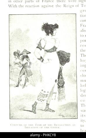 Libre à partir de la page 304 de "La croissance de la nation française". Banque D'Images