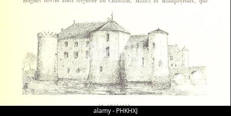 Libre à partir de la page 161 de "les fiefs du Bourbonnais. La Palisse, etc. (Moulins, rive droite de l'Allier.)' . Banque D'Images