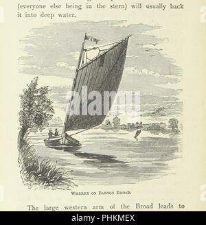Libre à partir de la page 180 de '[la terre des Broads ... Édition illustrée.]' . Banque D'Images