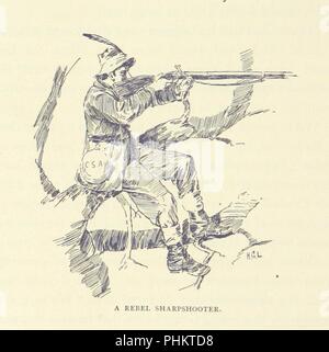 Libre à partir de la page 330 de la région de Dixie. La vie dans un régiment de cavalerie dans la guerre jours. Depuis le désert d'Appomattox ... Illustré, etc' . Banque D'Images