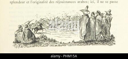 Libre à partir de la page 527 de "Voyage à travers l'Algérie. Notes et croquis, etc' . Banque D'Images