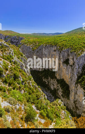 Gorges du Verdon - Provence France Banque D'Images