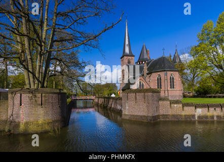 Château de Haar près d'Utrecht - Pays-Bas Banque D'Images