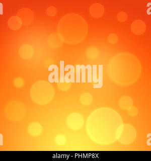 Autumn orange jaune rouge brillant avec arrière-plan flou. Banque D'Images