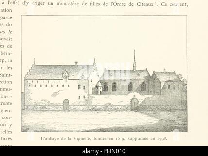 Libre à partir de la page 631 de "Louvain dans le passé et dans le présent sous-sol-formation de la ville-événements mémorables, etc' . Banque D'Images