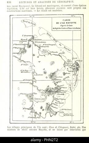 Libre à partir de la page 876 de "L'Afrique. Choix de lectures de géographie ... Sixième édition, etc' . Banque D'Images