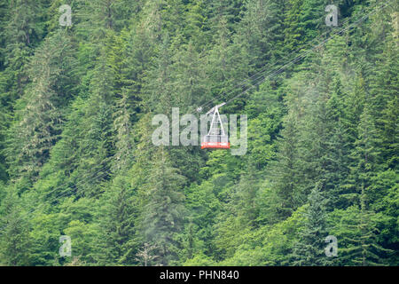 Juneau Alaska États-Unis ville du nord et les paysages Banque D'Images