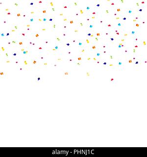 Résumé à pois fond confettis confettis. Vector illustration Illustration de Vecteur