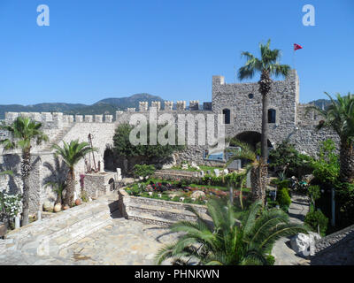 Marmaris Castle et musée, province de Mugla, Turquie Banque D'Images