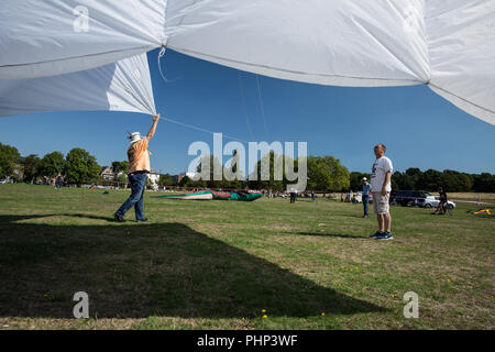 Streatham, UK. 2 septembre 2018. Kite Festival 2 septembre 2018 Credit : Bob Broglia/Alamy Live News Banque D'Images