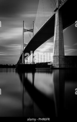 Napoléon Bonaparte-0779 Bridge aussi connu sous le nom de Dames pont Point à Jacksonville en Floride s'étend à travers la Rivière St Johns Banque D'Images