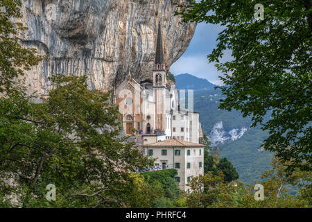 Madonna della Corona, Spiazzi, Lac de Garde, Vénétie, Italie, Europe Banque D'Images