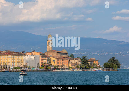 Salo, Le Lac de Garde, Lombardie, Italie, Europe Banque D'Images