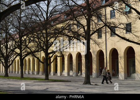 Galerie, Deutsches Theatermuseum Churfuerstliche, Galeriestrasse, Munich, Bayern, Deutschland Banque D'Images