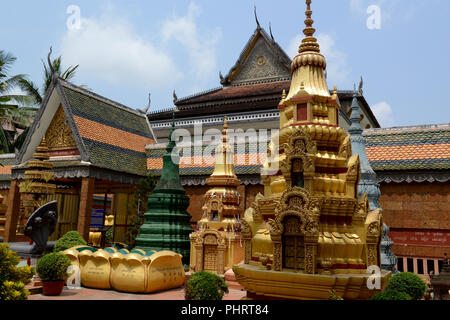 Cambodge SIEM REAP TEMPLE DE WAT BO Banque D'Images