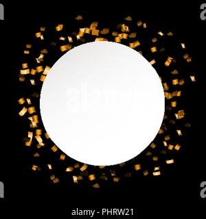 Résumé à pois fond confettis confettis. Vector illustration Illustration de Vecteur