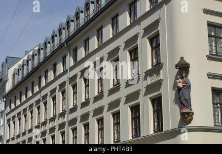 Damenstiftstrasse Damenstift, Anna, Munich, Bayern, Deutschland Banque D'Images