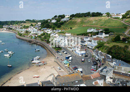 Gorey Harbour à Jersey, Channel Islands Banque D'Images