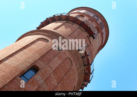 Torre De Les Aigües del Besòs, à Poblenou, Barcelone, Espagne. Banque D'Images