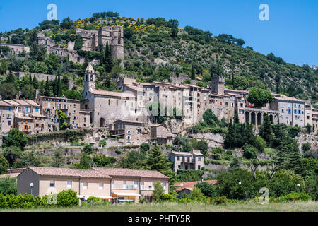 Montbrun-les-Bains, Provence, France. Banque D'Images