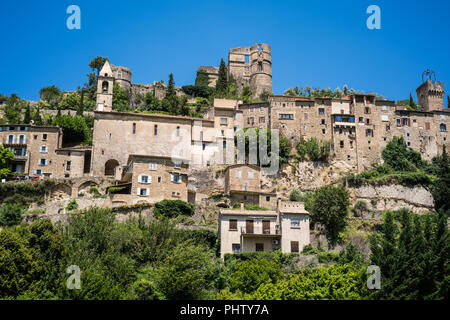 Montbrun-les-Bains, Provence, France. Banque D'Images