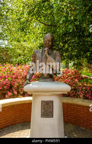 James Farmer Memorial, Mary Washington University, 1301 College Avenue, Fredericksburg, Virginia Banque D'Images