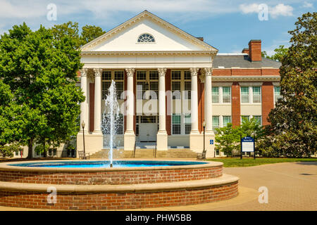 Monroe Hall, Mary Washington University, 1301 College Avenue, Fredericksburg, Virginia Banque D'Images