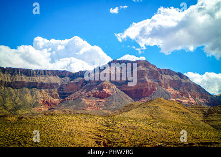 Une belle vue chez Virgin River Gorge Banque D'Images