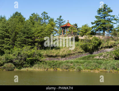 Dasyueshan Forêt National Recreation Area. Taiwan, Chine. Banque D'Images