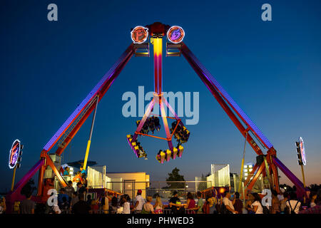 L'allée centrale de la grande Foire de l'État de New York, le 1 septembre 2018. Banque D'Images