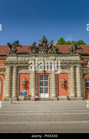 Filmmuseum, Breite Strasse, Potsdam, Brandebourg, Allemagne Banque D'Images