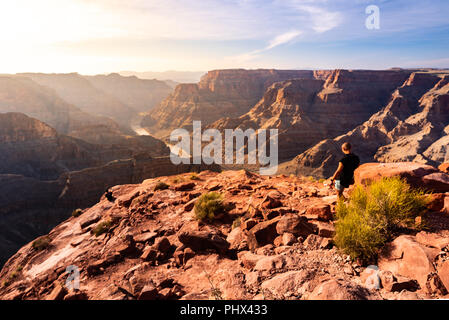 West Rim du Grand Canyon Banque D'Images