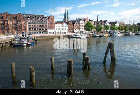 Le Port musée à Lübeck City Banque D'Images