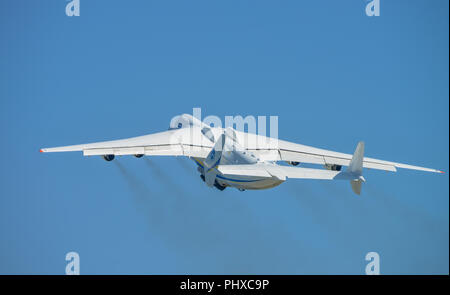 Antonov 225, de l'ADI 2018, Schönefeld, Brandebourg, Allemagne Banque D'Images