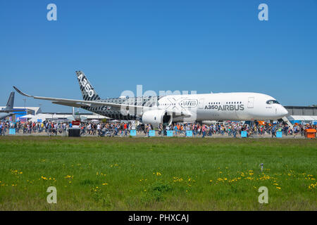 Airbus A350, de l'ADI 2018, Schönefeld, Brandebourg, Allemagne Banque D'Images